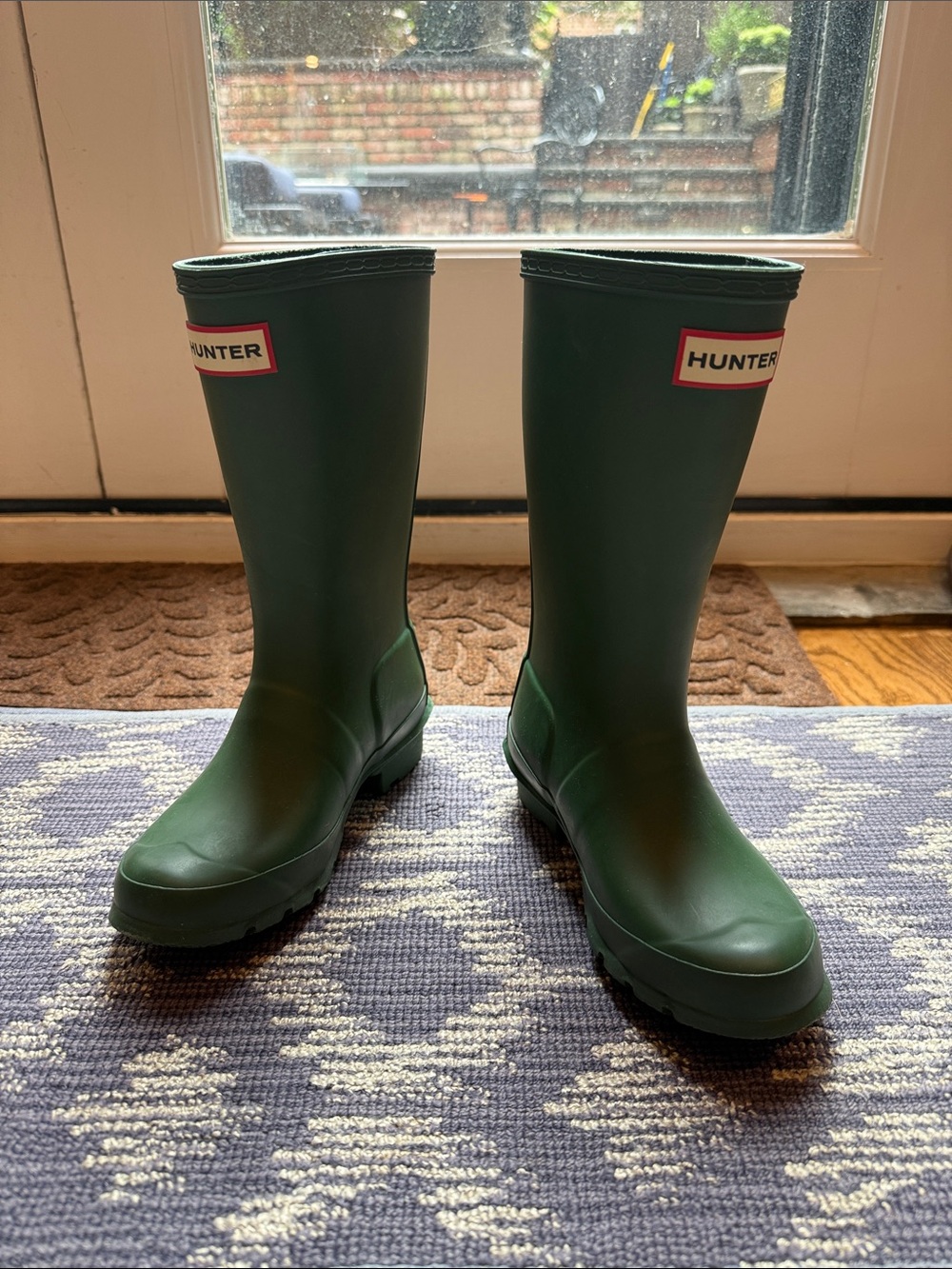 Hunter Kids Rainboots - Classic Green Wellies